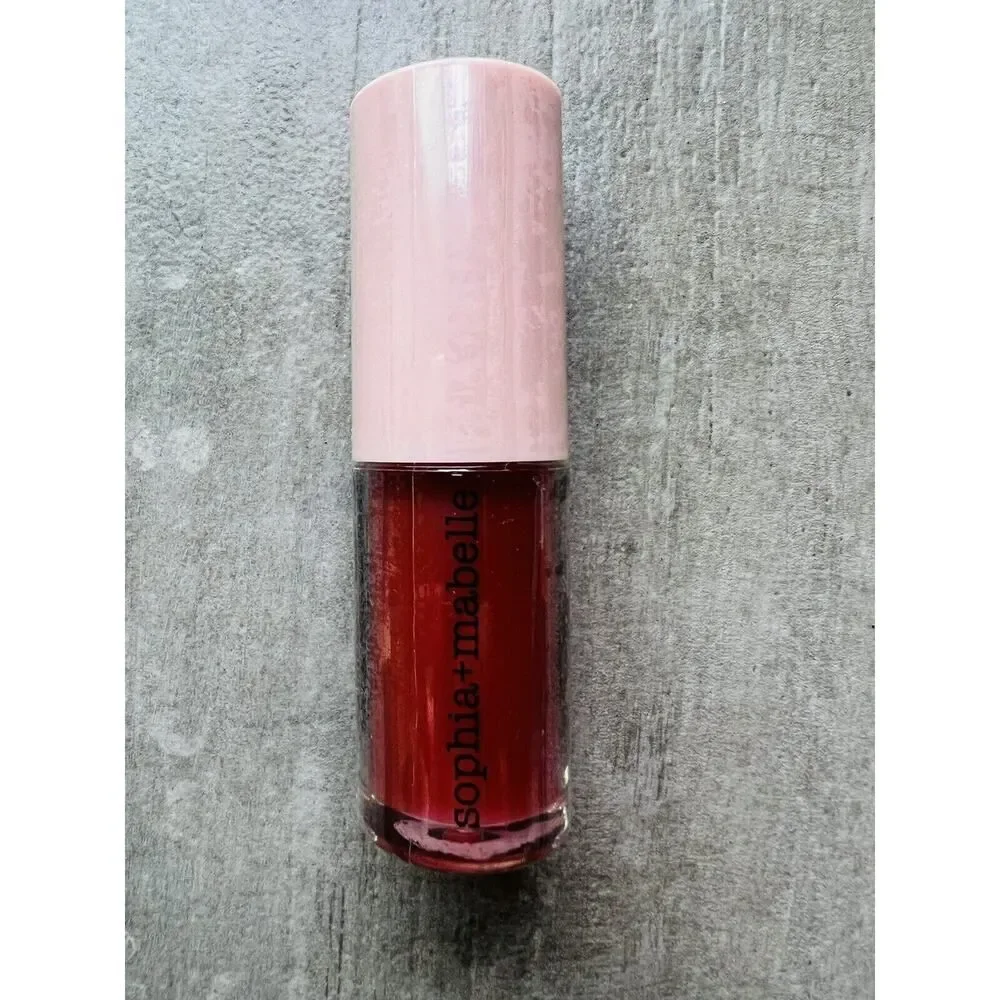 SOPHIA + MABELLE Lip Tinted Lip Oil Gloss Beach Please FULL SIZE 0.13 oz SEALED